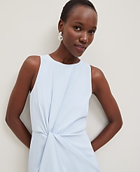 Crepe Twist Sheath Dress carousel Product Image 3
