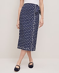 Petite Weekend Collection Petaled Sarong Skirt carousel Product Image 2