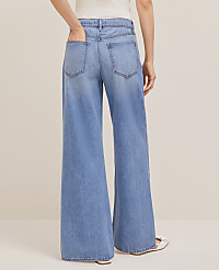 The Petite Drawstring Slouchy Palazzo Jean carousel Product Image 3