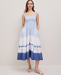 Petite Weekend Strappy Flare Midi Dress carousel Product Image 4