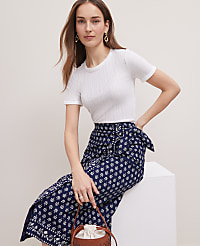 Petite Weekend Collection Petaled Sarong Skirt carousel Product Image 4