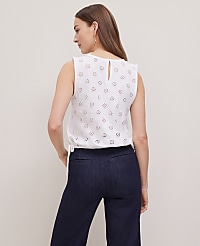 Petite Weekend Collection Bubble Hem Top carousel Product Image 2