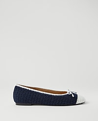 Weekend Collection Crochet Ballet Flat carousel Product Image 1