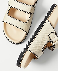 Weekend Collection Straw Sport Sandals carousel Product Image 2