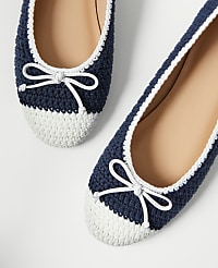 Weekend Collection Crochet Ballet Flat carousel Product Image 2