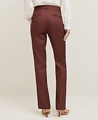 The Sophia Straight Pant in Linen Twill carousel Product Image 3
