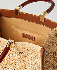 Raffia Tote Bag carousel Product Image 2