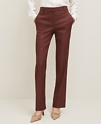 The Sophia Straight Pant in Linen Twill carousel Product Image 2