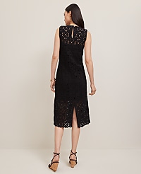 Crochet Midi Sweater Dress carousel Product Image 2