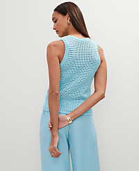Open Stitch Sweater Shell carousel Product Image 2