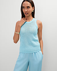 Open Stitch Sweater Shell carousel Product Image 3