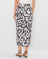 Ikat Sarong Pencil Skirt carousel Product Image 3