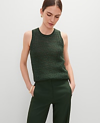 Open Stitch Sweater Shell carousel Product Image 1