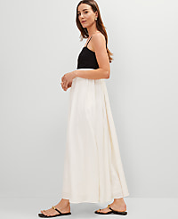 Strappy Linen Blend Maxi Dress carousel Product Image 1