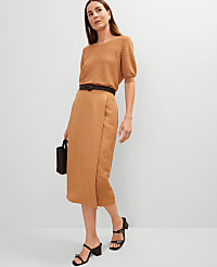Linen Blend Crew Neck Sweater carousel Product Image 3