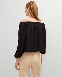 Gathered Off-The-Shoulder Top carousel Product Image 2