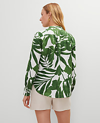 Floral Linen Perfect Shirt carousel Product Image 2