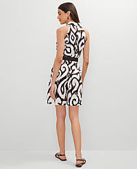 Ikat Belted Romper carousel Product Image 2
