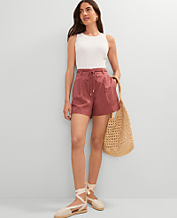 Weekend Collection Belted Short carousel Product Image 3