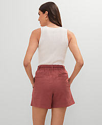 Weekend Collection Belted Short carousel Product Image 2