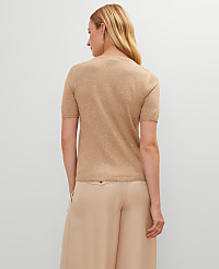 Metallic Sweater Tee carousel Product Image 2