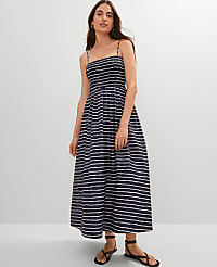 Weekend Striped Flare Dress carousel Product Image 5