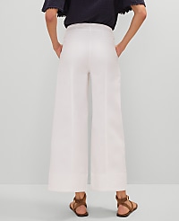 Petite Weekend Wide-Leg Ankle Pant carousel Product Image 3