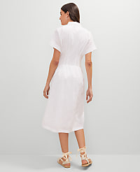 Weekend Collection Pleated Midi Shirtdress carousel Product Image 2