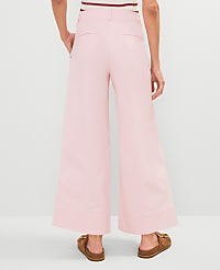 Petite Weekend Wide-Leg Ankle Pant carousel Product Image 3