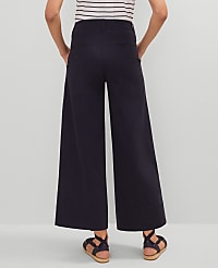 Petite Weekend Wide-Leg Ankle Pant carousel Product Image 3