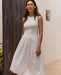 Haven Well Within Organic Cotton Drop Waist Bubble Dress carousel Product Image 4