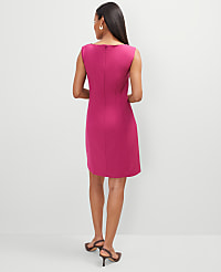 The Cap Sleeve Shift Dress carousel Product Image 2