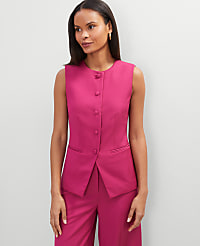 The Long Crew Neck Vest carousel Product Image 1
