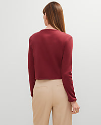 Petite Weekend Collection Knit Jacket carousel Product Image 2