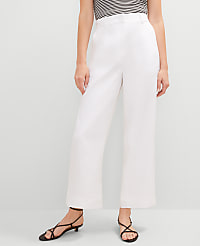 The Petite Relaxed Ankle Pant in Linen Blend carousel Product Image 2