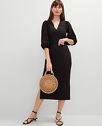 Eyelet Clean Midi Skirt carousel Product Image 4