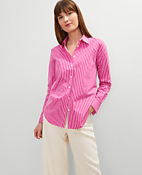 Striped Relaxed Perfect Shirt carousel Product Image 3