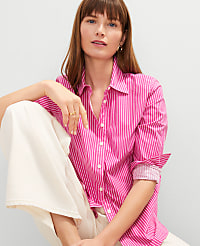 Striped Relaxed Perfect Shirt carousel Product Image 1