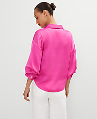 Petite Blouson Sleeve Shirt carousel Product Image 2