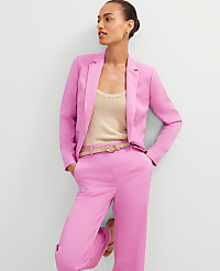 The Petite Hutton Blazer in Twill carousel Product Image 4