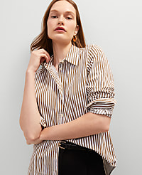 Striped Relaxed Perfect Shirt carousel Product Image 1