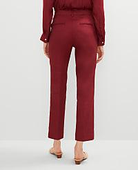 The Petite Eva Ankle Pant in Linen Blend carousel Product Image 3