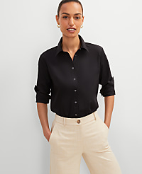 Petite Relaxed Perfect Shirt carousel Product Image 1