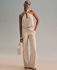 The Petite Perfect Wide-Leg Pant carousel Product Image 5