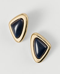 Triangle Stone Stud Earrings carousel Product Image 1