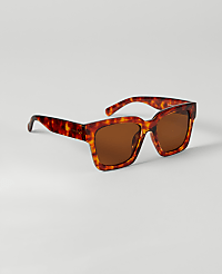 Oversized Curved Square Sunglasses carousel Product Image 2