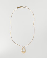 Open Oval Pendant Necklace carousel Product Image 1