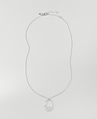 Open Oval Pendant Necklace carousel Product Image 1