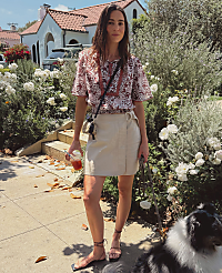 Weekend Collection Curved Hem Skort carousel Product Image 5