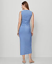 Knit Ruched Sheath Dress carousel Product Image 2